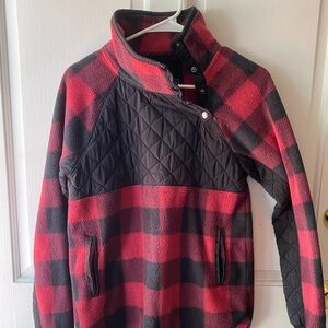 Abercrombie fleece pullover, size xs